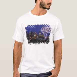 Fireworks Over The City T-Shirt