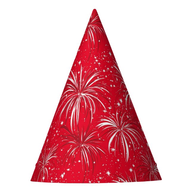 Fireworks Party Hat (Front)