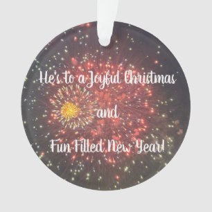 Fireworks Photo Ornament 