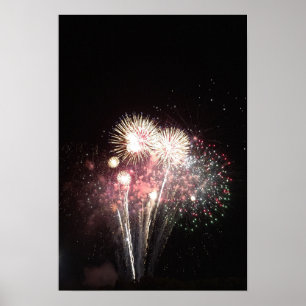 Fireworks Photo Poster