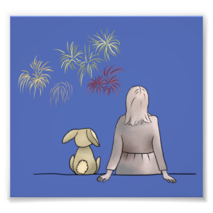 fireworks photo print