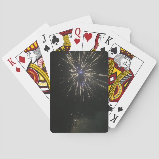 Fireworks playing cards (Back)