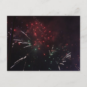 Fireworks Post card