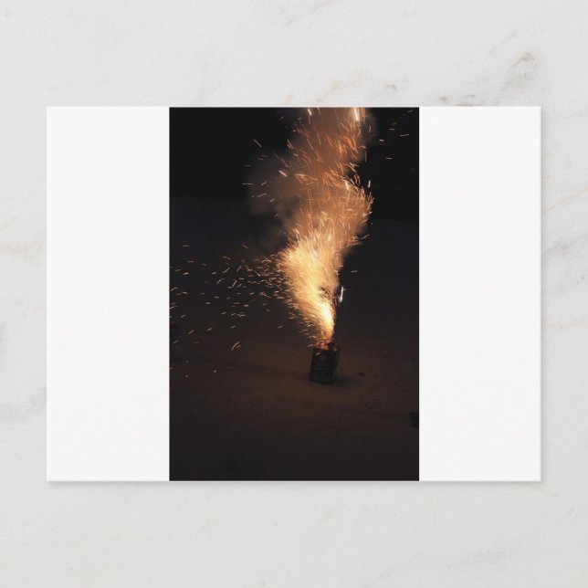 Fireworks Postcard (Front)
