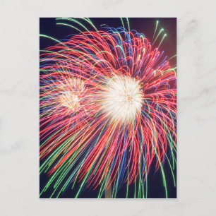 Fireworks Postcard