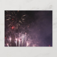 Fireworks Postcard