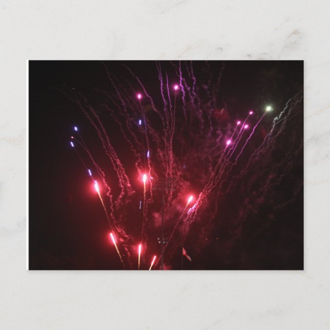 Fireworks Postcard (Front)