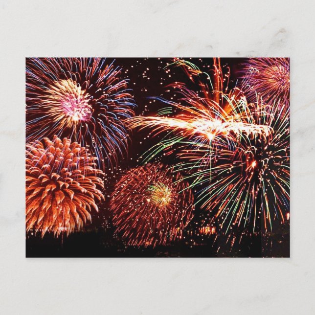 Fireworks Postcard (Front)