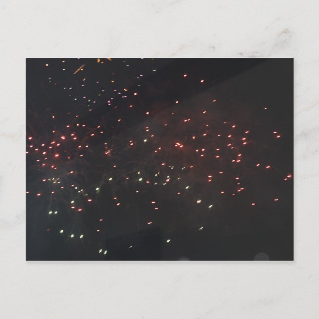 Fireworks Postcard (Front)