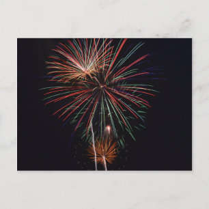 Fireworks Postcard