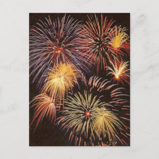 Fireworks - Postcard