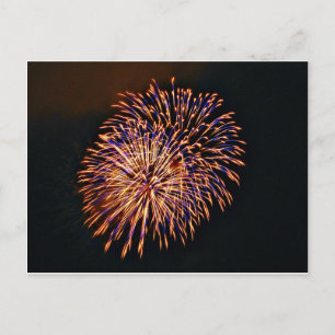 Fireworks Postcard