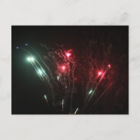 Fireworks Postcard