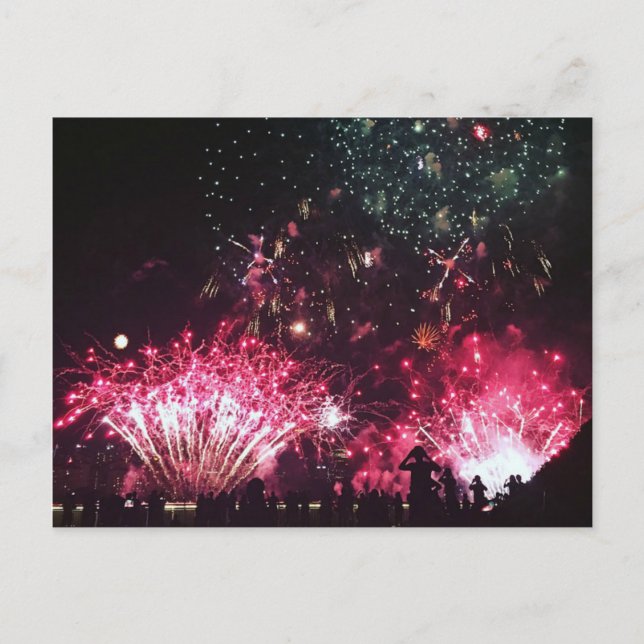 Fireworks Postcard (Front)