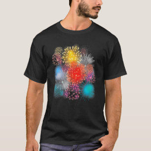 Fireworks Pyro Fireworks Explosion Pyrotechnician T-Shirt