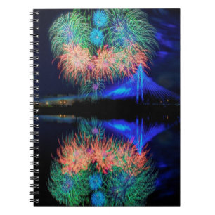 Fireworks Spiral Notebook