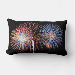 Fireworks Throw Pillow
