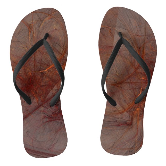 Firey Flame Jandals (Footbed)
