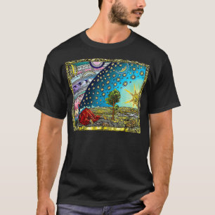 Firmament Woodblock Print Colour T-Shirt