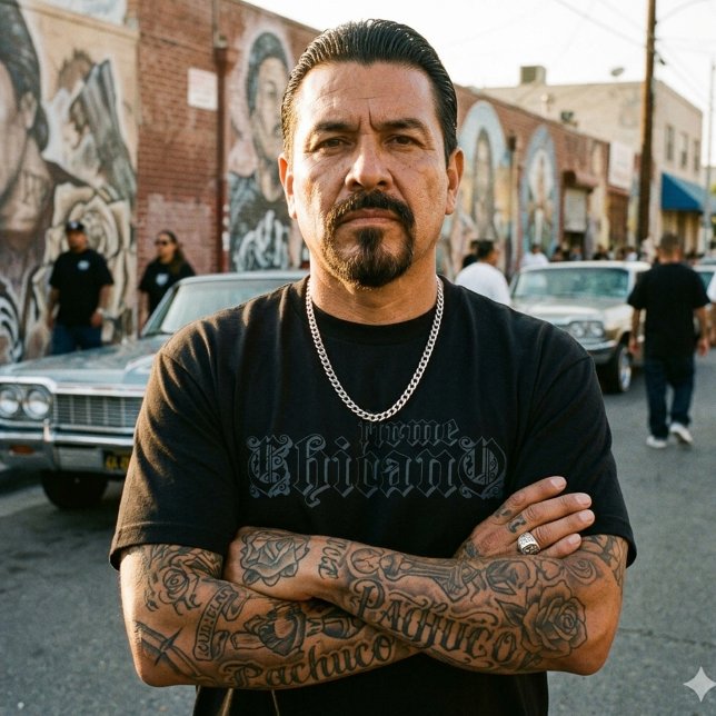 Firme Chicano Black Shirt  (Firme Chicano Black T-Shirt)