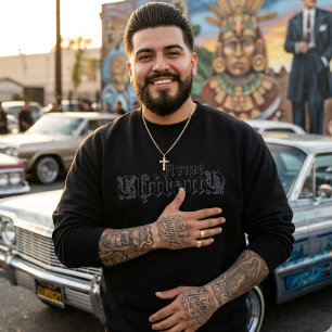Firme Chicano Black  Sweatshirt