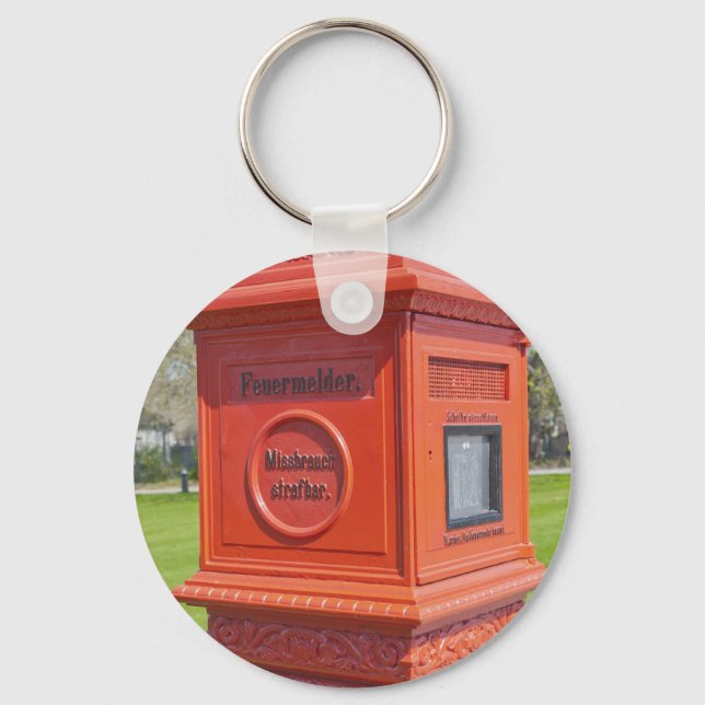Firre Alarm Box Key Ring (Front)