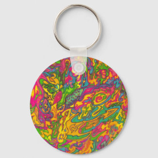 First Abstract Key Ring