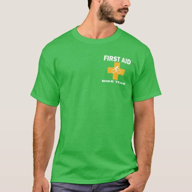 First Aid Bike Team T-Shirt (Front)