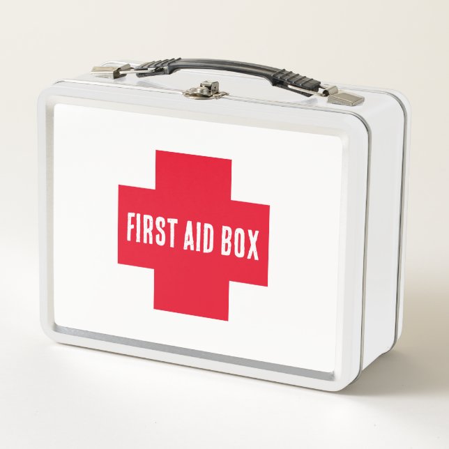 First Aid Box - Red Cross (Front)