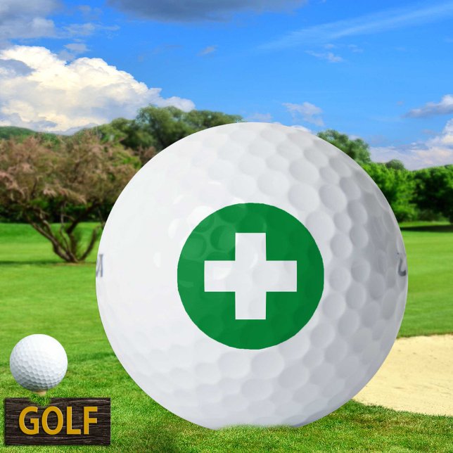 First Aid & Emergency Golf Ball / golfing guru (Creator Uploaded)