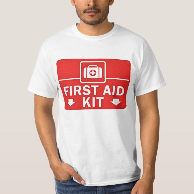 first aid kit band T-Shirt (Front)