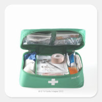 First aid kit.