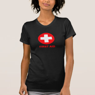 First Aid - Medic (Cross) - Ambulance, Help T-Shirt