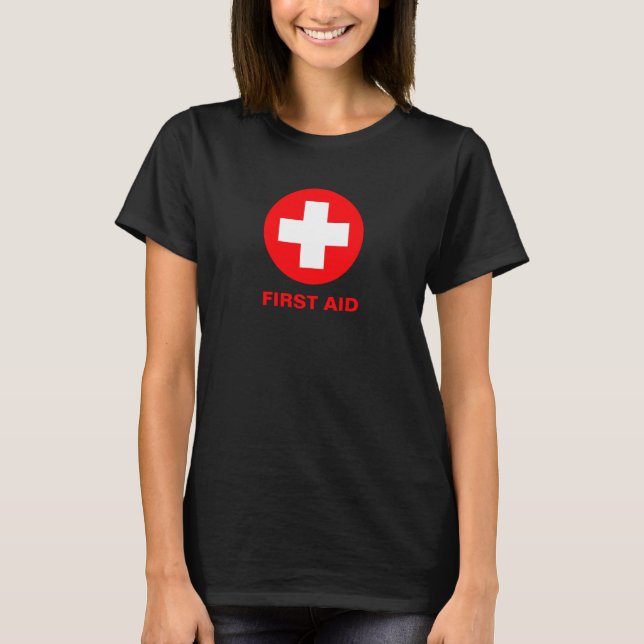 First Aid - Medic (Cross) - Ambulance, Help T-Shirt (Front)