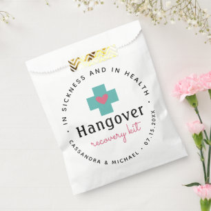 First Aid  Recovery Kit   Wedding Favour Bags