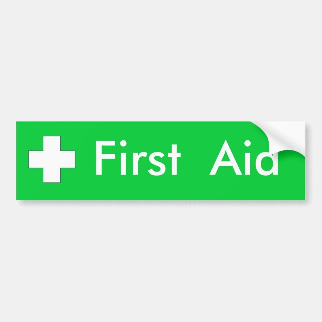 First Aid - Sticker (Front)