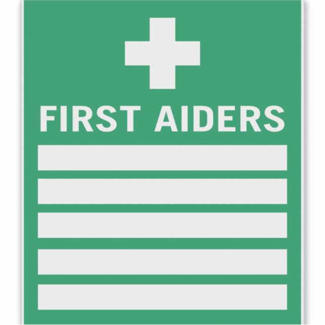 First Aider (Front)