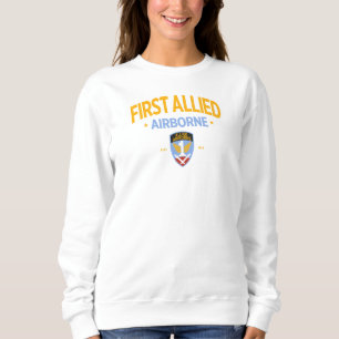 First Allied Airborne "FAAA" US Military Women Sweatshirt