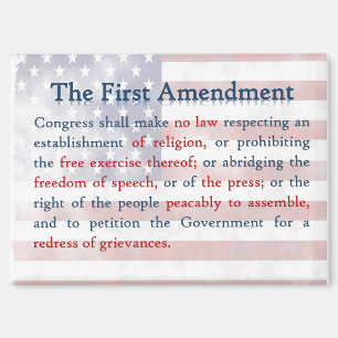 First Amendment Magnet