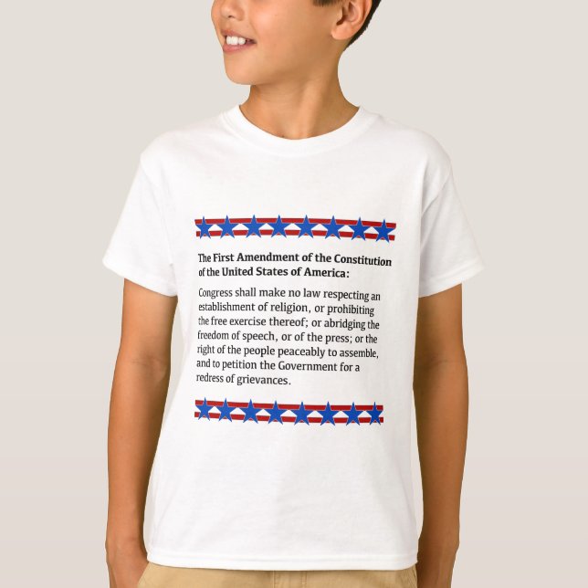 First Amendment Rights T-Shirt (Front)