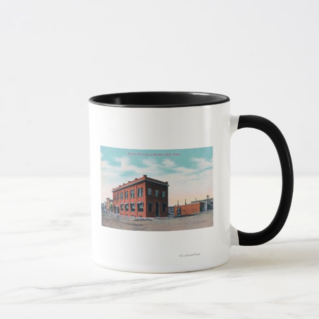 First and I Street CornerLind, WA Mug (Right)