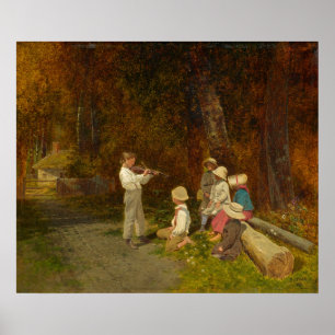 First Appearance in Public - Charles Ward Fine Art Poster