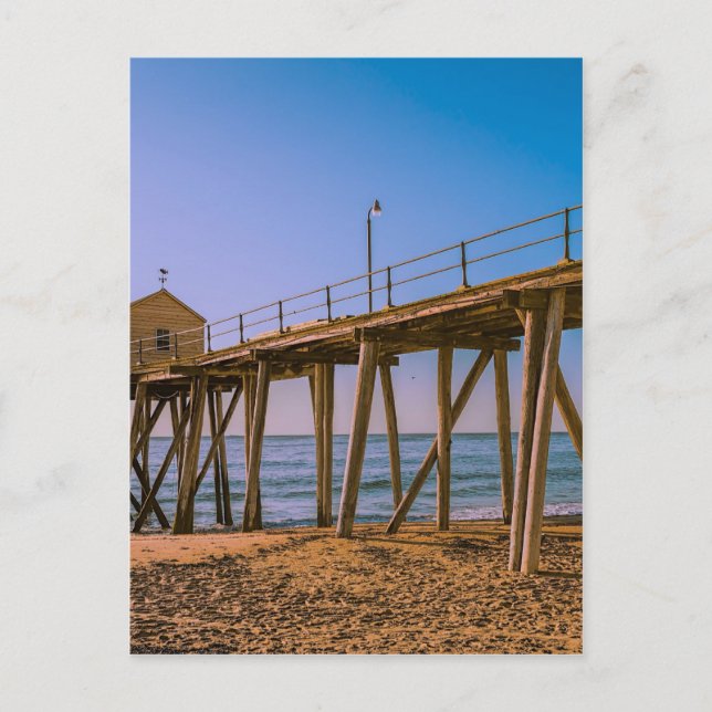 First Ave Pier, Belmar, NJ Postcard (Front)