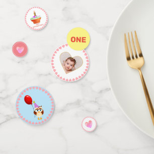 First Baby Birthday Party Confetti