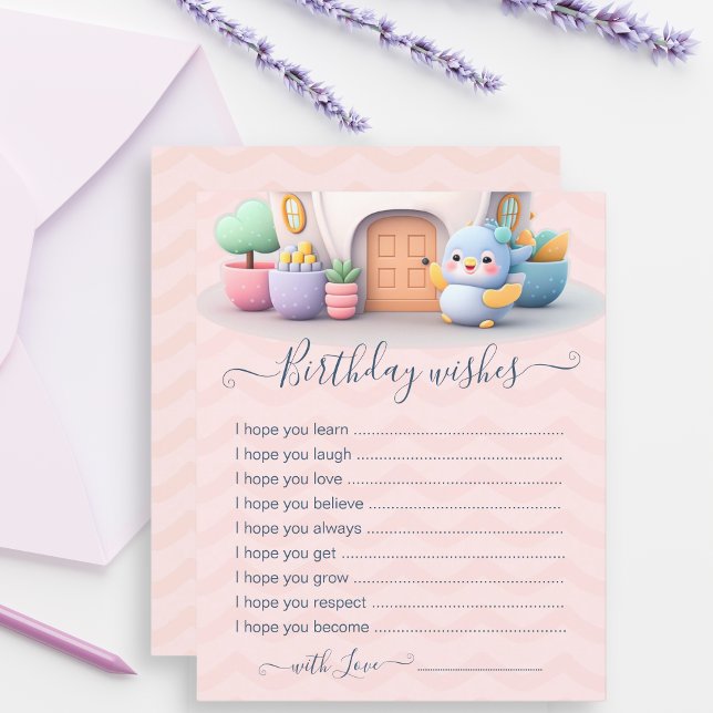 First Baby Girl Birthday wish card (Creator Uploaded)