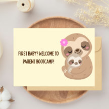 First Baby Parent Bootcamp Humour for New Parents