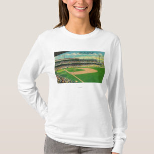 First Base Bleachers View of Crosley Field T-Shirt