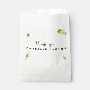 First Bee Day honey bee birthday Favour Bags