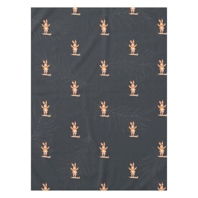 First Birthday animal cards Tablecloth (Front)