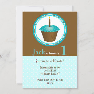 First Birthday Boy Invitations